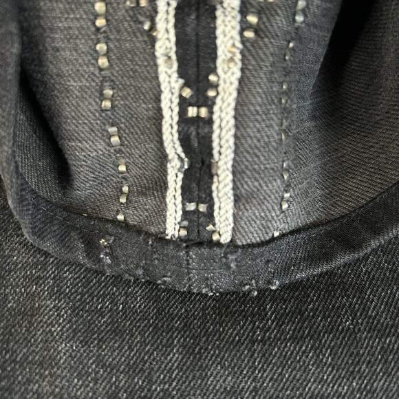RRL Double RL Studded Selvedge Western Slim‎ Fit Jeans Mens 31X29 Biker Rock Y2k - Picture 11 of 16